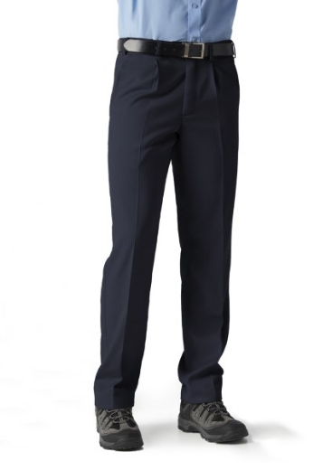 Picture of Biz Collection Mens Detroit Pants with flexiband 65% polyester 35% viscose