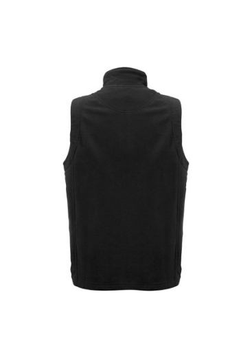 Picture of Biz Collection Mens Plain Poly Fleece Vest 100% Polyester Micro Fleece