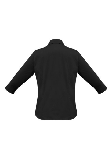Picture of Biz Collection Ladies Metro Shirt 3/4 Sleeve 65% Cotton 30% polyester 5% elastane