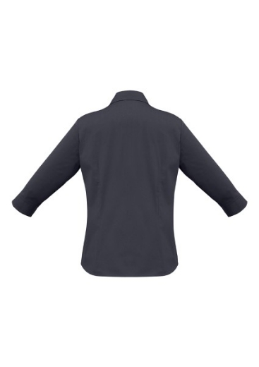 Picture of Biz Collection Ladies Metro Shirt 3/4 Sleeve 65% Cotton 30% polyester 5% elastane