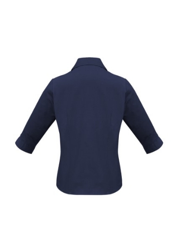 Picture of Biz Collection Ladies Metro Shirt 3/4 Sleeve 65% Cotton 30% polyester 5% elastane