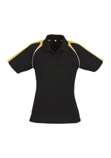 Picture of Biz Collection Ladies Triton Polo Shirt 50% Cotton 50% BizCool Polyester Pique Knit