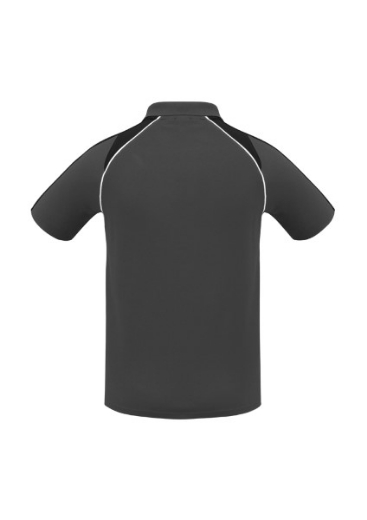 Picture of Biz Collection Mens Triton Polo Shirt 50% Cotton 50% BizCool Polyester Pique Knit