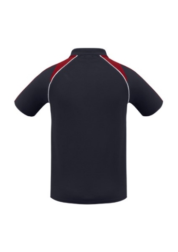 Picture of Biz Collection Mens Triton Polo Shirt 50% Cotton 50% BizCool Polyester Pique Knit