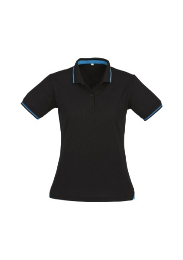 Picture of Biz Collection Ladies Jet Polo Shirt 50% Cotton 50% BizCool Polyester Pique Knit