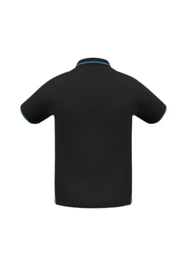 Picture of Biz Collection Mens Jet Polo Shirt 50% Cotton 50% BizCool Polyester Pique Knit