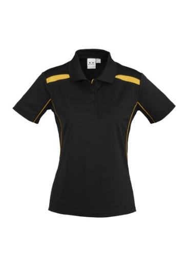 Picture of Biz Collection Ladies United Polo Shirt Short Sleeve 100% Biz Cool Polyester Sports Mesh