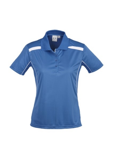 Picture of Biz Collection Ladies United Polo Shirt Short Sleeve 100% Biz Cool Polyester Sports Mesh