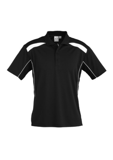 Picture of Biz Collection Mens United Polo Shirt Short Sleeve 100% BizCool Polyester Sports Mesh