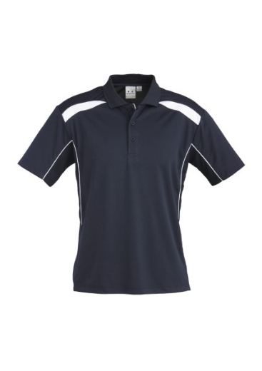 Picture of Biz Collection Mens United Polo Shirt Short Sleeve 100% BizCool Polyester Sports Mesh