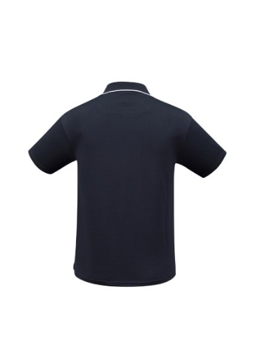 Picture of Biz Collection Mens Elite Polo Shirt Self Check 100% Bizcool breathable polyester