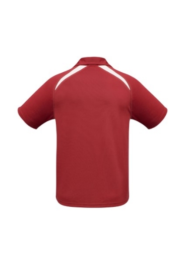 Picture of Biz Collection Kids Splice Polo Shirt 100% Bizcool Breathable Polyester Mesh Knit