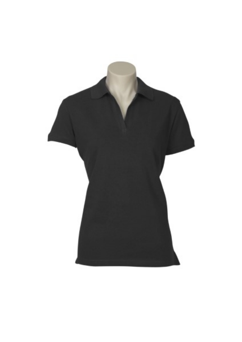 Picture of Biz Collection Ladies Oceana Polo Shirt Cotton Rich 96% Cotton 4% Elastane Pique Knit