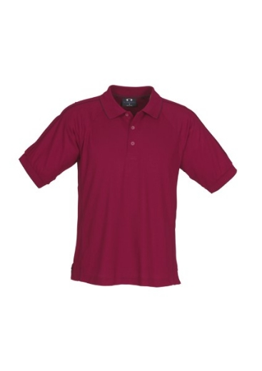 Picture of Biz Collection Mens Resort Polo Shirt 100% Bizcool Breathable Polyester Sports Knit