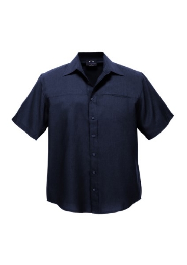 Picture of Biz Collection Mens Oasis Shirt Short Sleeve 100% Bizcool Breathable Polyester