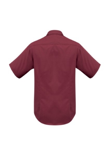 Picture of Biz Collection Mens Metro Shirt Short Sleeve 65% Cotton 35% Polyester Poplin