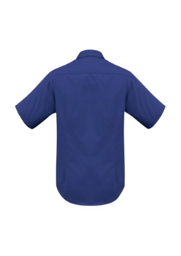 Picture of Biz Collection Mens Metro Shirt Short Sleeve 65% Cotton 35% Polyester Poplin