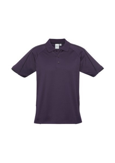 Picture of Biz Collection Mens Blade Polo Shirt Cotton Rich Soft Touch Jersey