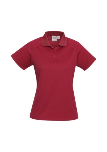Picture of Biz Collection Ladies Sprint Polo Shirt 100% Bizcool Breathable Polyester