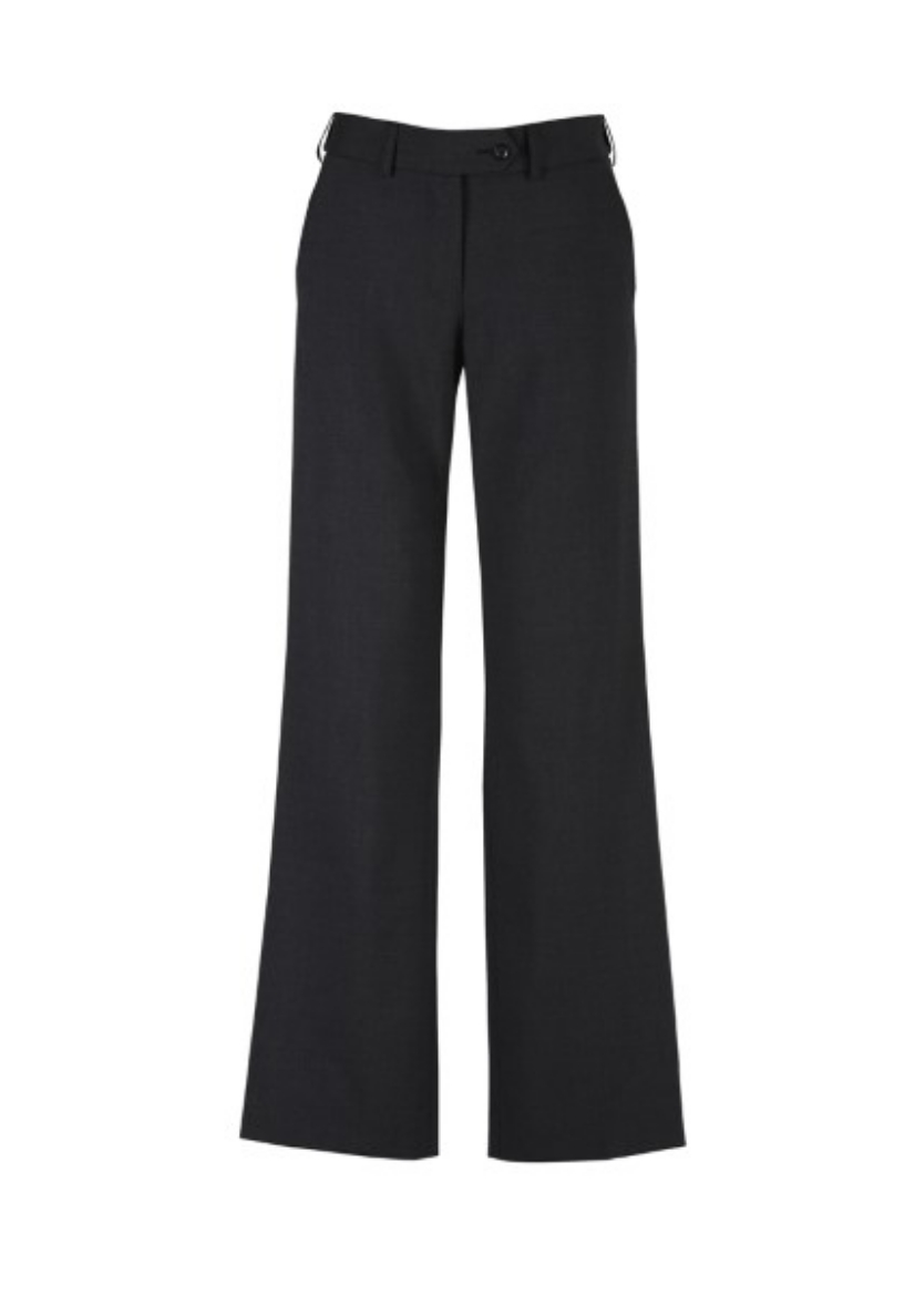Picture of Biz Corporates Ladies Mid Rise Adjustable Waist Comfort Wool Stretch Pants