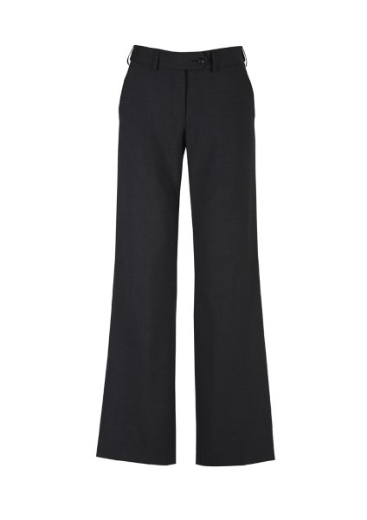 Picture of Biz Corporates Ladies Mid Rise Adjustable Waist Comfort Wool Stretch Pants