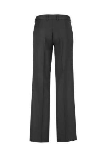 Picture of Biz Corporates Ladies Mid Rise Adjustable Waist Comfort Wool Stretch Pants