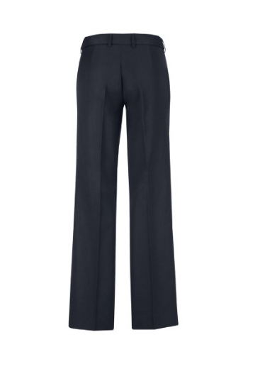 Picture of Biz Corporates Ladies Mid Rise Adjustable Waist Comfort Wool Stretch Pants