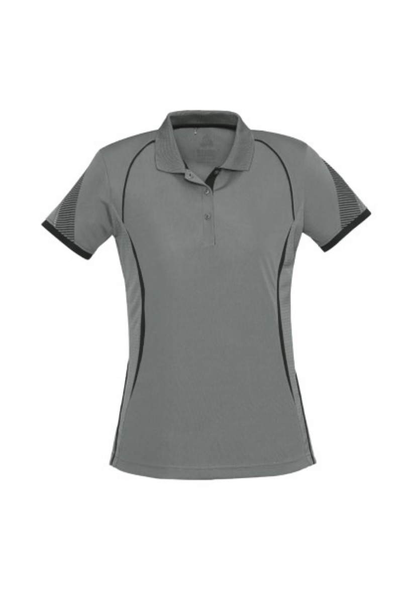 Picture of Biz Collection Ladies Razor Polo Shirt 100% Bizcool breathable polyester