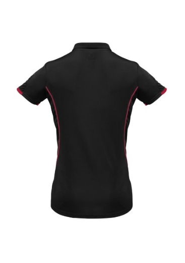Picture of Biz Collection Ladies Razor Polo Shirt 100% Bizcool breathable polyester