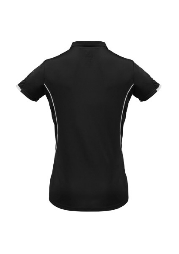 Picture of Biz Collection Ladies Razor Polo Shirt 100% Bizcool breathable polyester