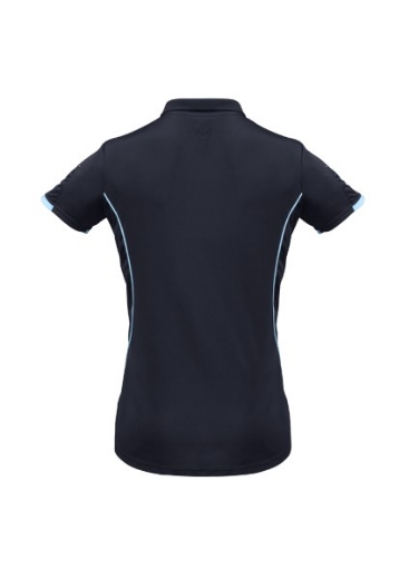 Picture of Biz Collection Ladies Razor Polo Shirt 100% Bizcool breathable polyester