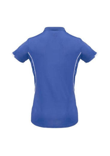 Picture of Biz Collection Ladies Razor Polo Shirt 100% Bizcool breathable polyester