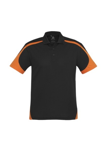Picture of Biz Collection Mens Talon Polo Shirt 100% Bizcool Mesh breathable polyester