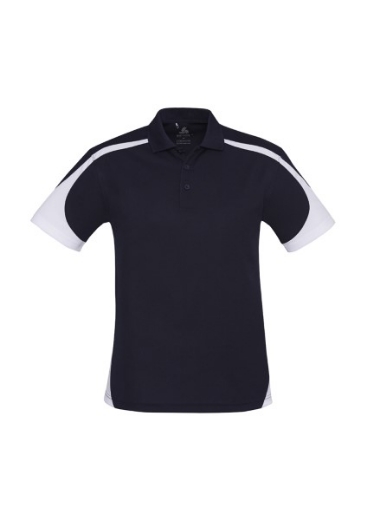 Picture of Biz Collection Mens Talon Polo Shirt 100% Bizcool Mesh breathable polyester
