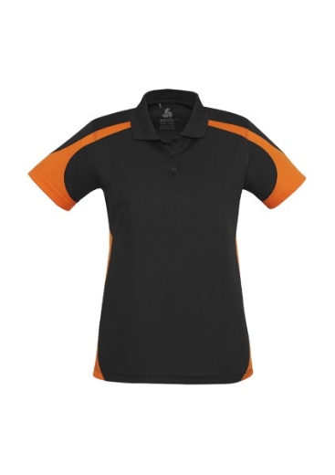 Picture of Biz Collection Ladies Talon Polo Shirt 100% Bizcool Mesh breathable polyester