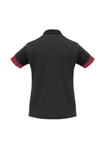 Picture of Biz Collection Ladies Talon Polo Shirt 100% Bizcool Mesh breathable polyester