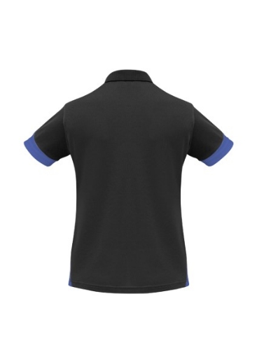 Picture of Biz Collection Ladies Talon Polo Shirt 100% Bizcool Mesh breathable polyester