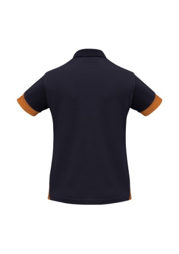 Picture of Biz Collection Ladies Talon Polo Shirt 100% Bizcool Mesh breathable polyester