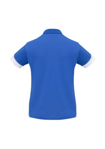 Picture of Biz Collection Ladies Talon Polo Shirt 100% Bizcool Mesh breathable polyester
