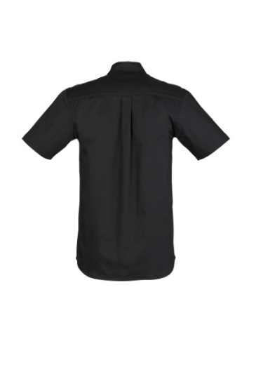 Picture of Syzmik Mens Light Weight Tradie Shirt 100% Cotton Short Sleeve