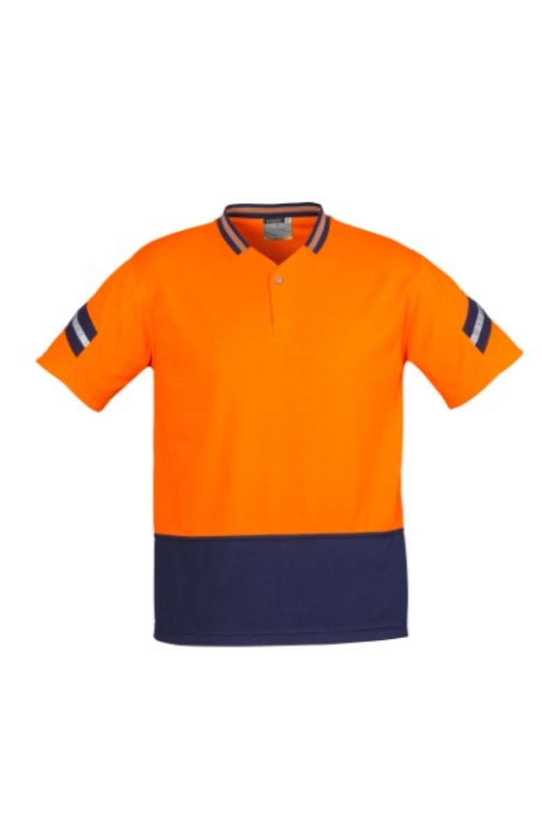 Picture of Syzmik Mens Astro Polo Shirt 100% Polyester Short Sleeve