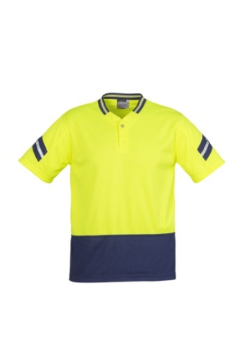 Picture of Syzmik Mens Astro Polo Shirt 100% Polyester Short Sleeve