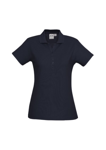 Picture of Biz Collection Ladies Crew Polo Shirt 65% Polyester 35% Cotton (CO10022)