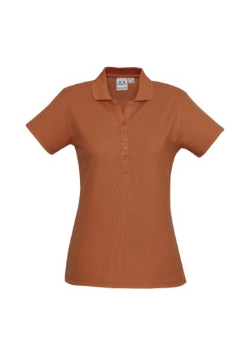 Picture of Biz Collection Ladies Crew Polo Shirt 65% Polyester 35% Cotton (CO10022)