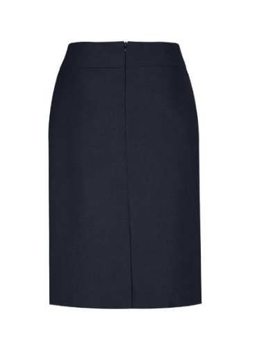 Picture of Biz Corporates Ladies Relaxed Fit Lined Comfort Wool Stretch Skirt