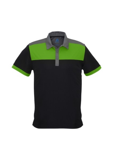 Picture of Biz Collection Mens Charger Polo Shirt 100% Bizcool Polyester Sports Interlock