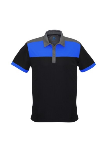 Picture of Biz Collection Mens Charger Polo Shirt 100% Bizcool Polyester Sports Interlock