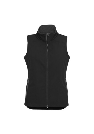 Picture of Biz Collection Ladies Biz Tech Soft Shell Geneva Vest