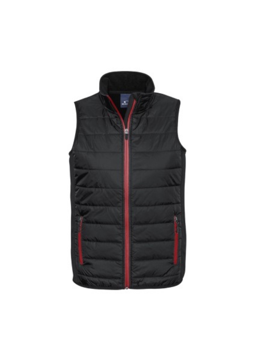 Picture of Biz Collection Mens Stealth Tech Hybrid Quilted Vest