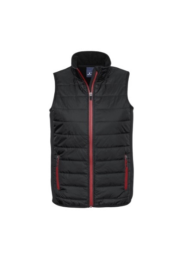 Picture of Biz Collection Mens Stealth Tech Hybrid Quilted Vest